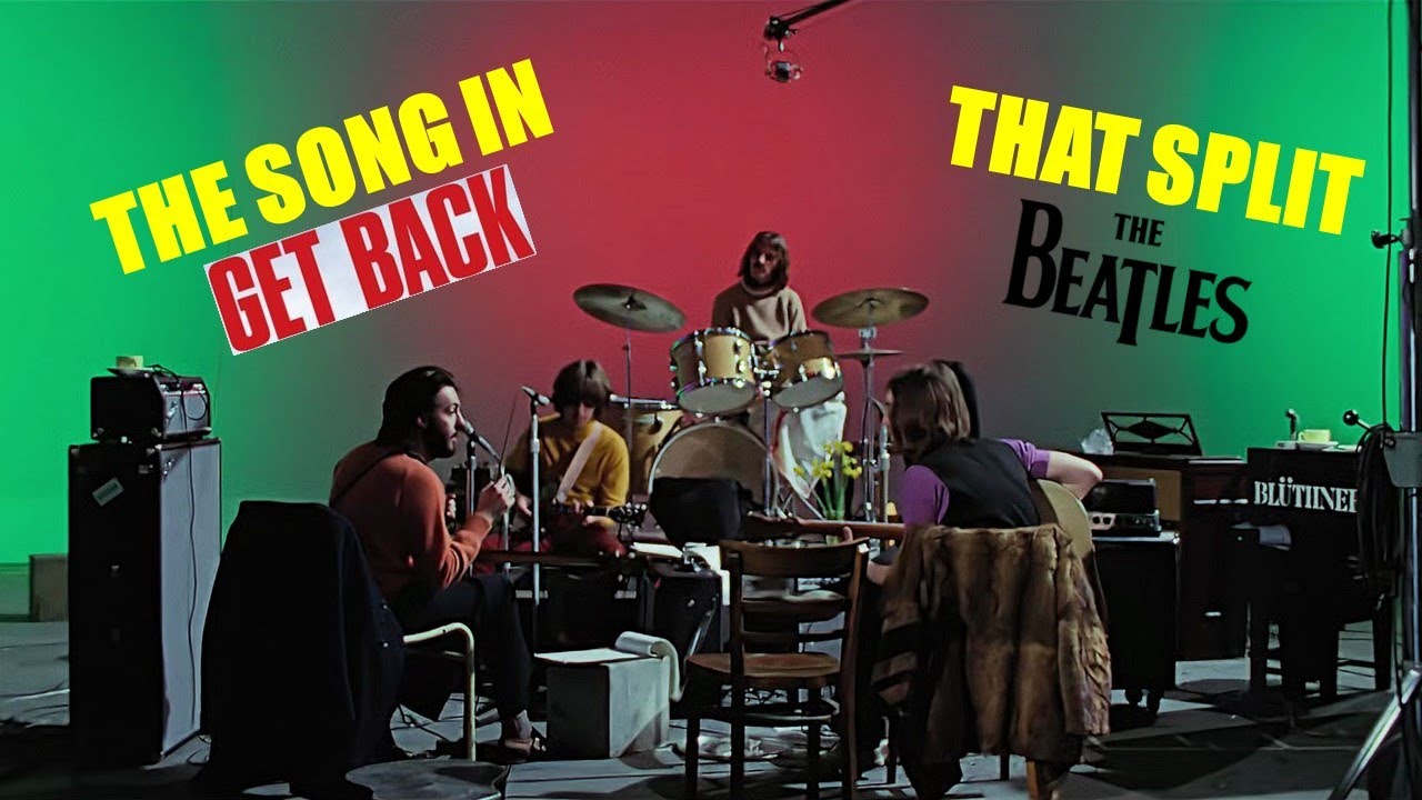 The song in Get Back that split The Beatles