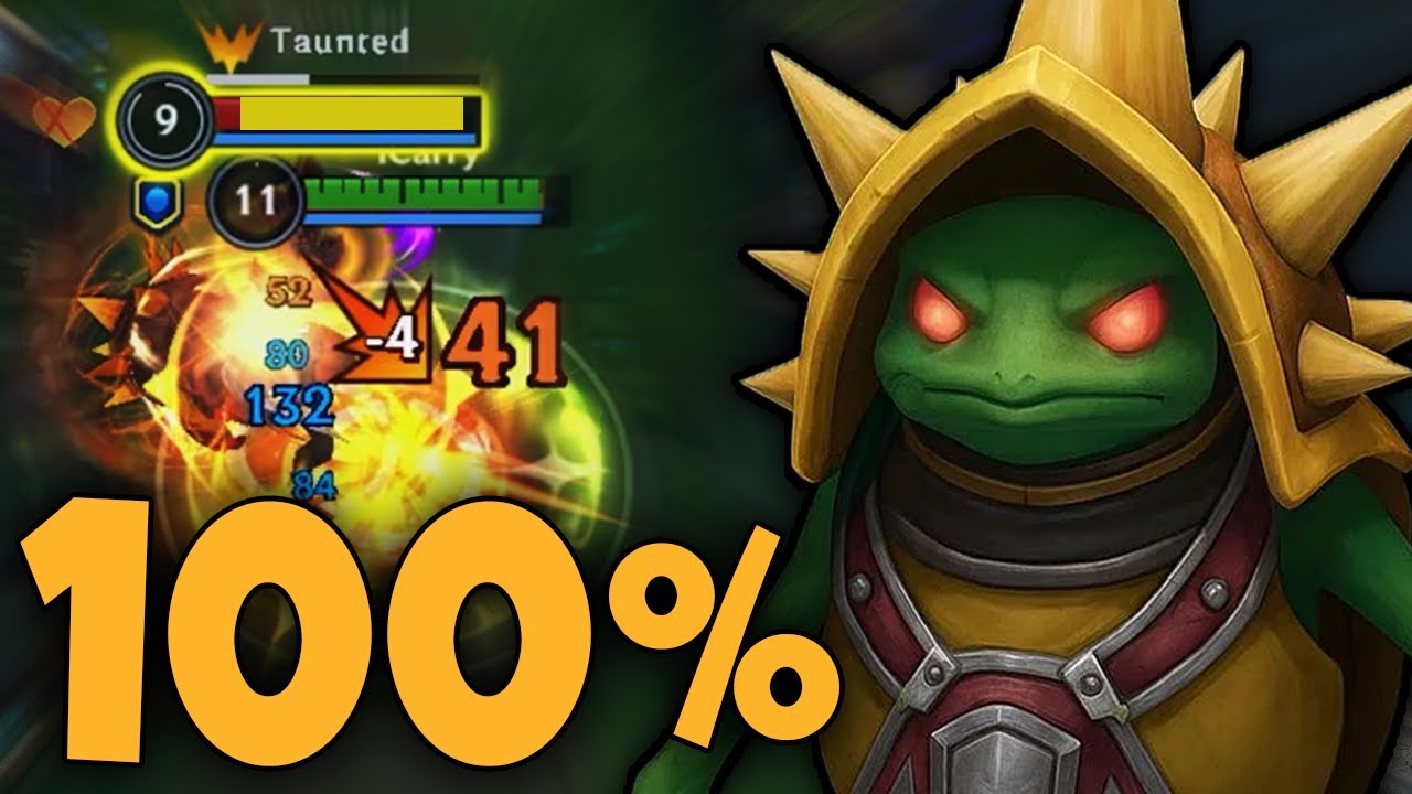Wild Rift Rammus Performed Better Than 100% in Jungle!