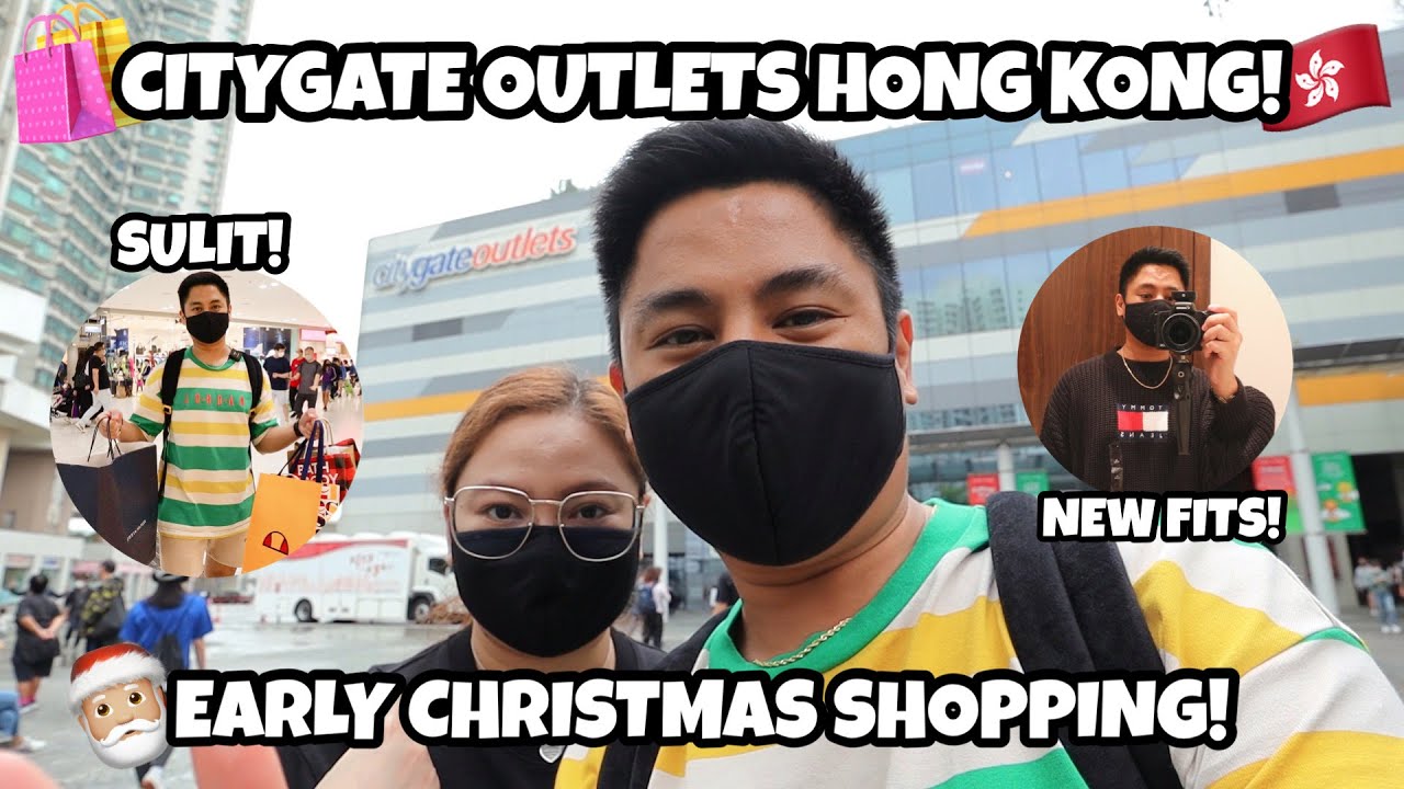 CHRISTMAS SHOPPING AT CITYGATE OUTLETS HONG KONG 2022 | JAYBEE DOMINGO
