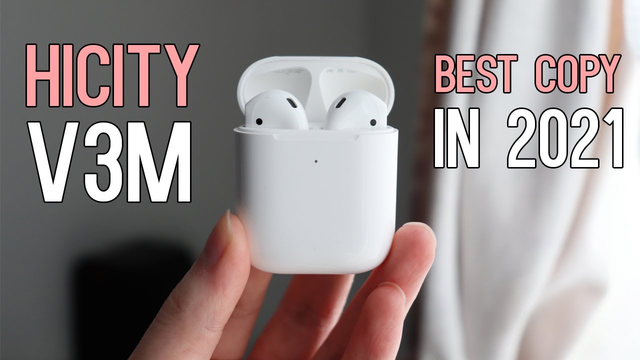 Идеальный клон AirPods 2! — Суперклон Hicity V3E AirPods с 7 часами автономной работы! Менее 33 д...