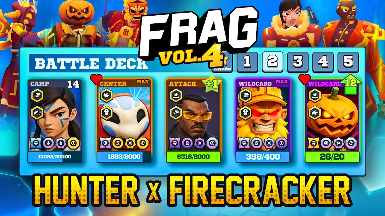 Hunter x Firecracker Team 🔥💥 Frag Pro Shooter