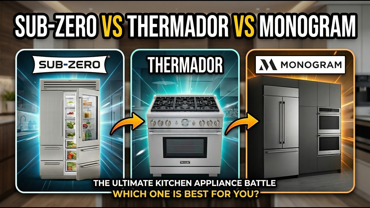 Справочник по бытовой технике Town Appliance: Sub-Zero против Thermador против Monogram &mdash; какие м...