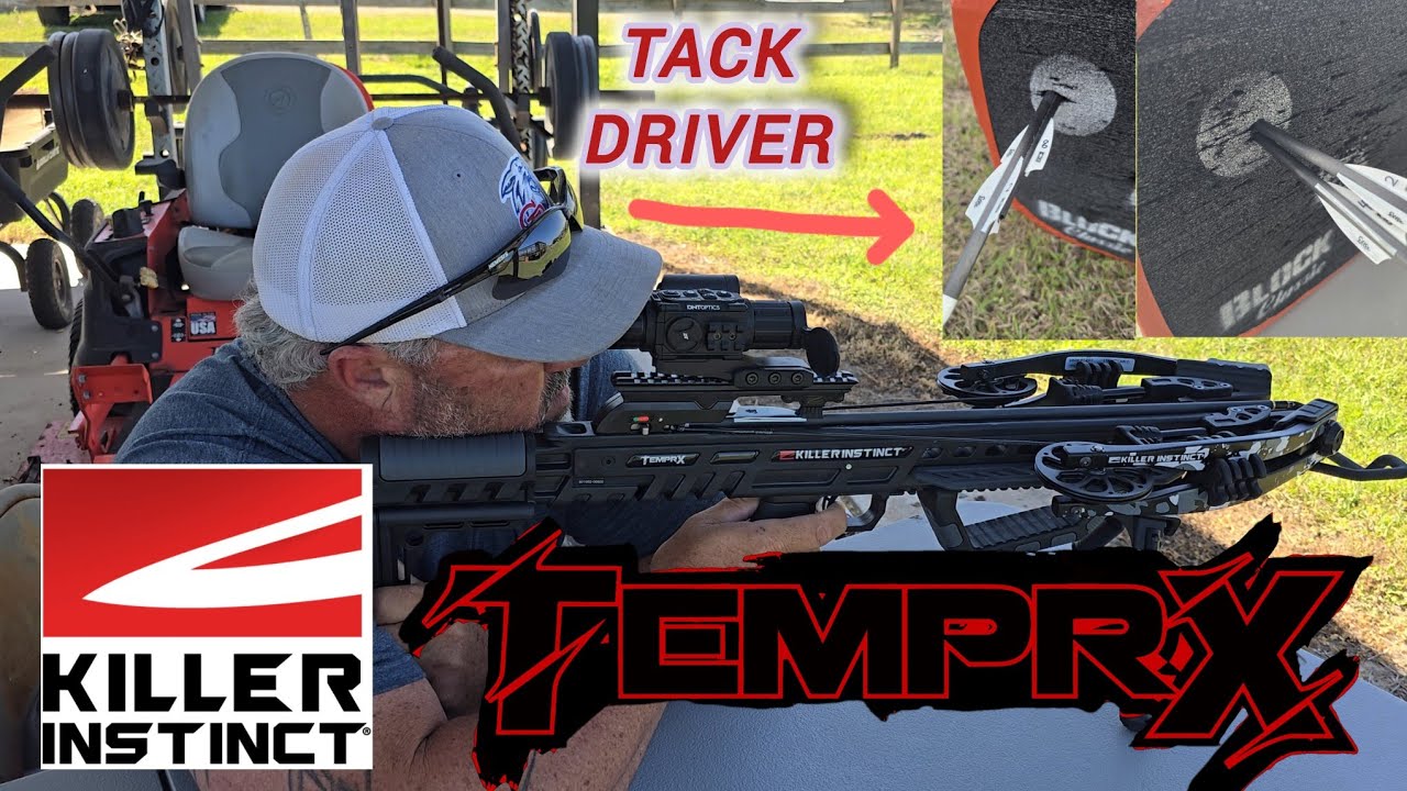 This Crossbow has FLAGSHIP PERFORMANCE at a BUDGET PRICE!!  Killer Instinct's TemperX