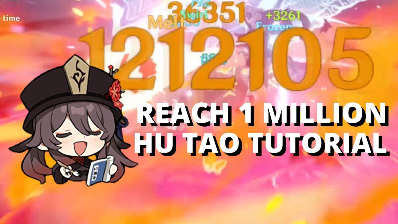 1 MINUTE C0 HU TAO ONESHOT GUIDE | LEARN TO HIT OVER 1 MILLION DAMAGE | NON-WHALE
