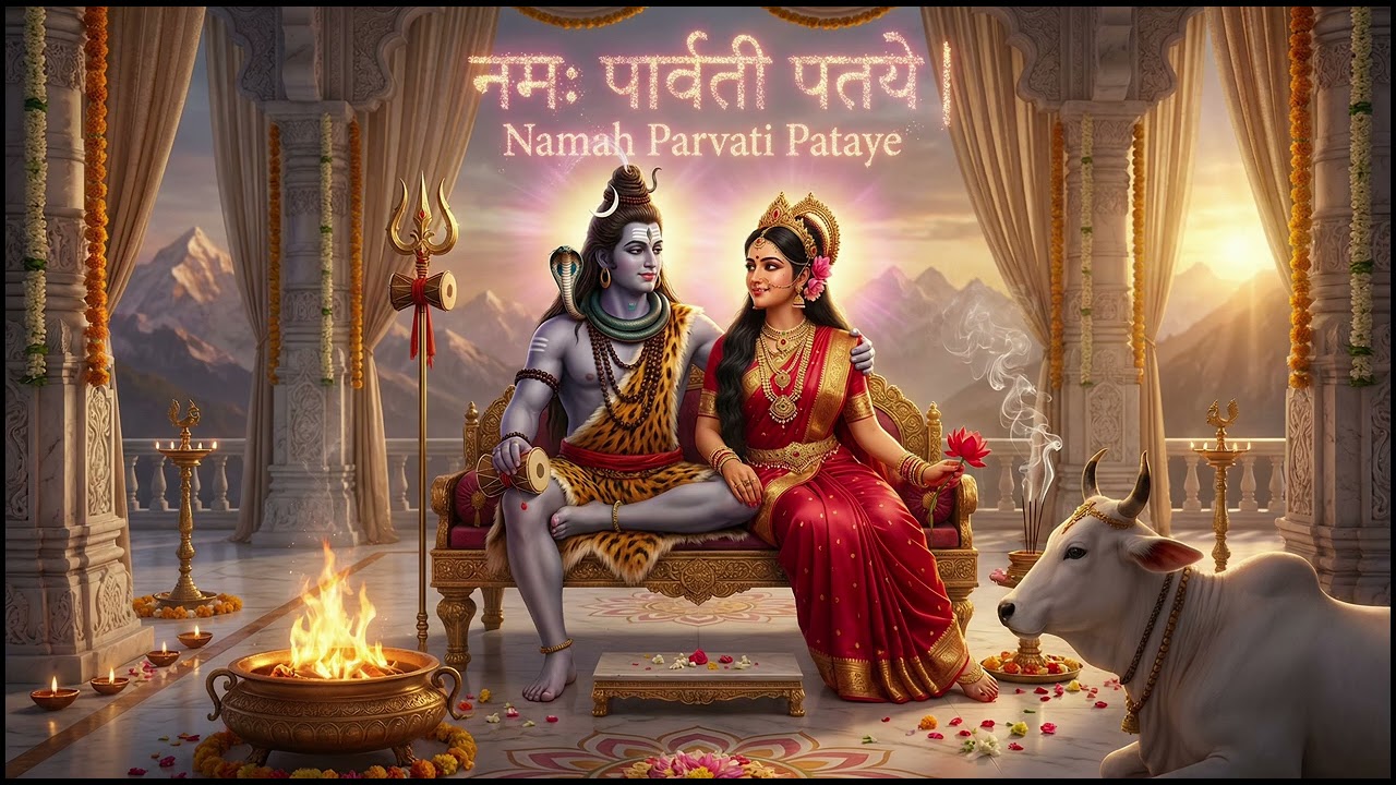 नमः पार्वती पतये | Namah Parvati Pataye - Shiva Parvati Union Song