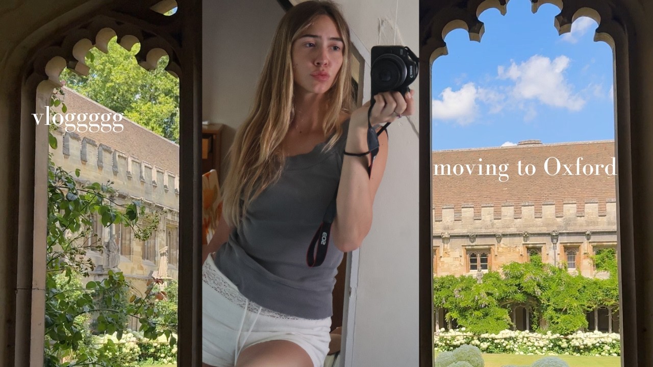 My First Week at Oxford University, Summer Study Abroad Vlog