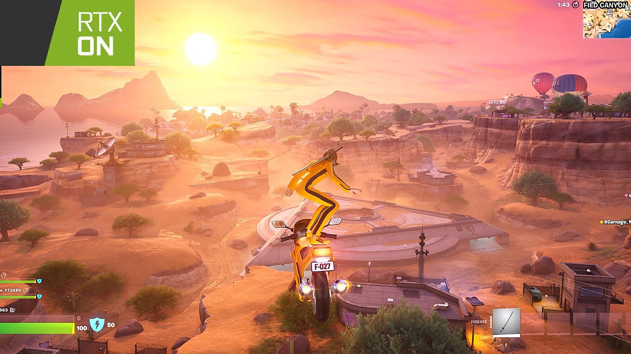 &ldquo;Fortnite Chapter 7 Benchmark &ndash; RTX 5080 | 4K MAX Settings Performance Test&rdquo; (RTX ON )