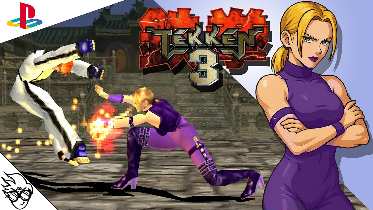 Tekken 3 (PS1/1998) - Nina Williams [Playthrough/LongPlay] (鉄拳3: ニーナ・ウィリアムズ)