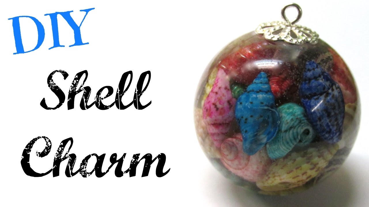 Sea Shell Resin Charm Sphere | DIY Project | Craft Klatch | How To