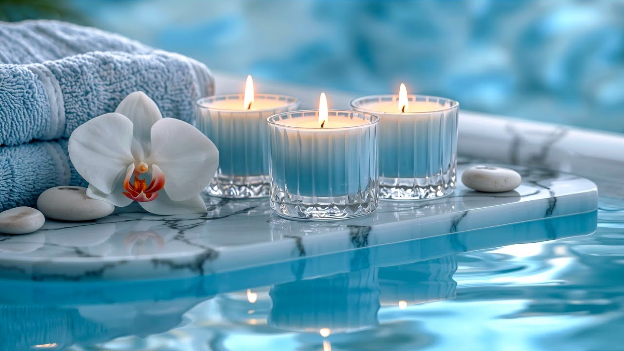 Relaxing Piano Music with Water Sounds 🌊 Deep Sleep & Stress Relief