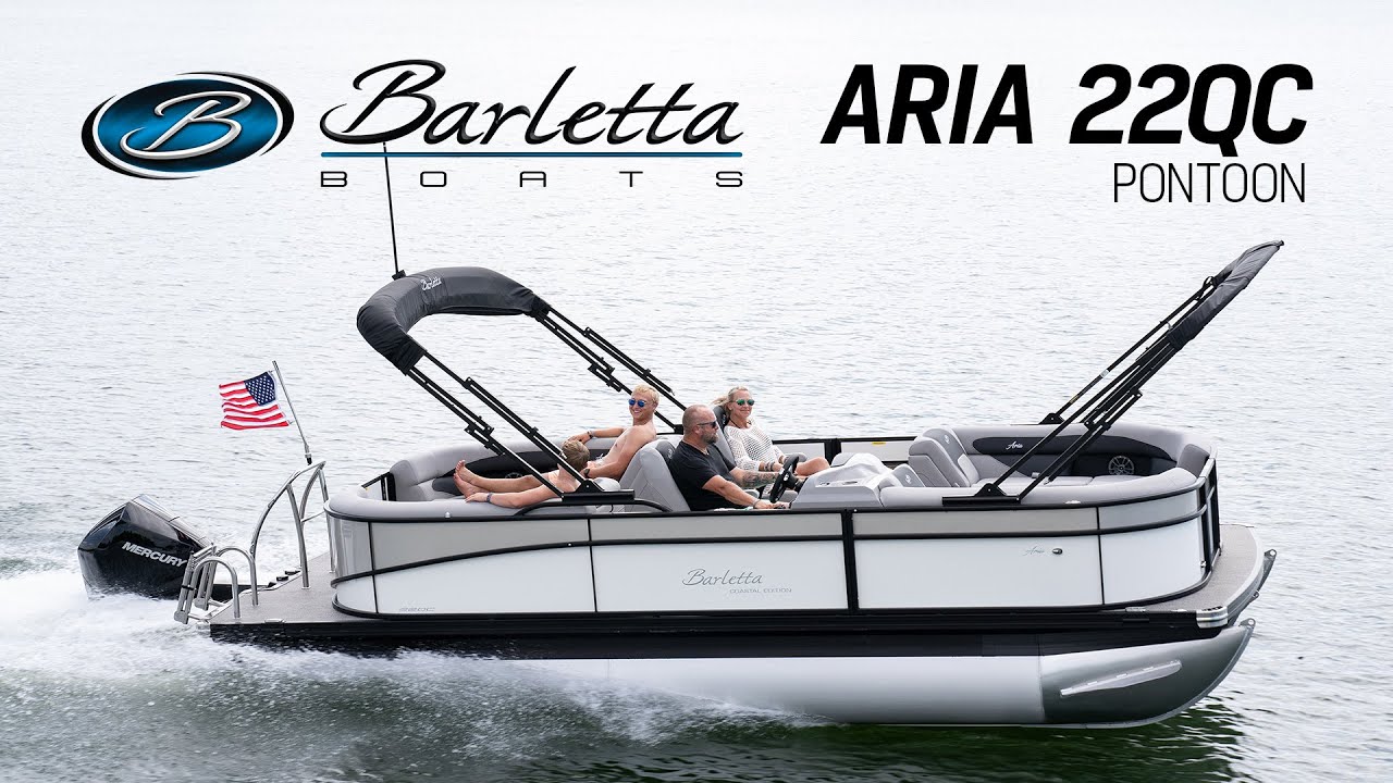 Barletta ARIA 22QC Pontoon // Feature Walkthrough