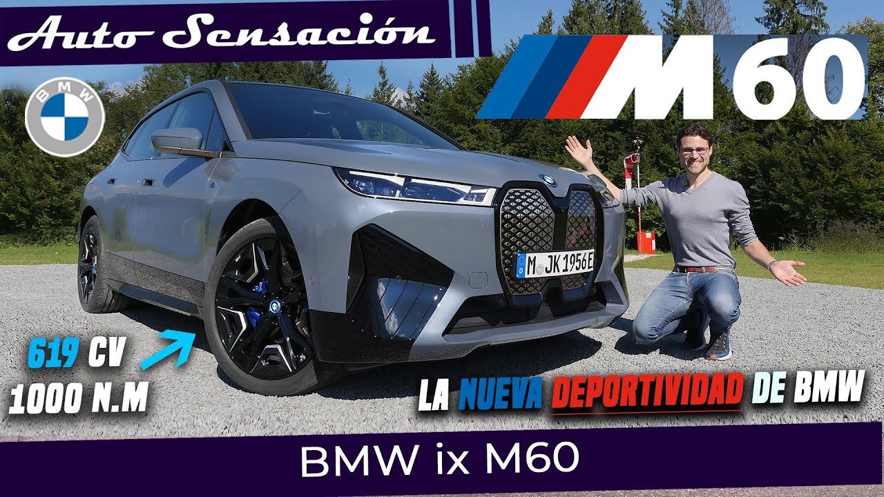 Presentación  BMW iX M60 2022 . El primer SUV eléctrico M de BMW !!!