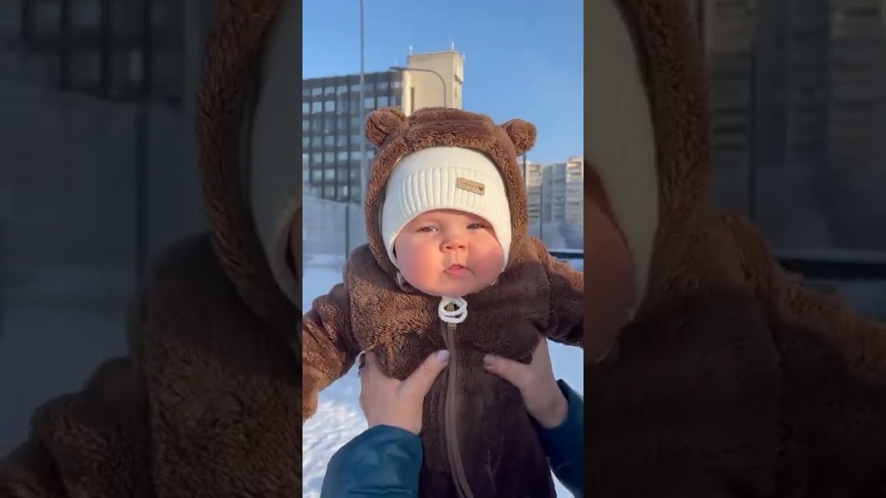 أبو خدود و ثلج 🥺🥺🥶&hearts;️
