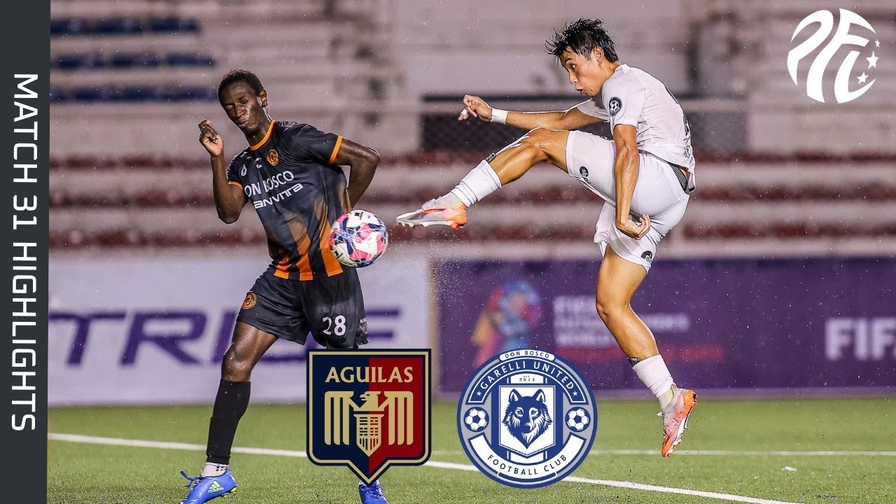 AGUILAS - UMAK FC VS DON BOSCO GARELLI UNITED || Match Highlights | PFL 2025-2026 | M31