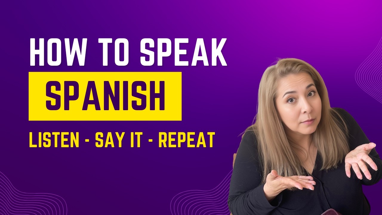 Spanish Lessons: Learn naturally #spanishlessons #howtospeakspanish #learnspanish