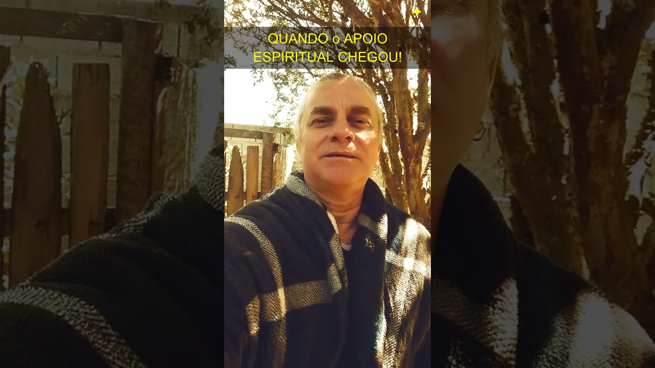 O momento QUE o APOIO ESPIRITUAL chegou e TUDO se ACALMOU!