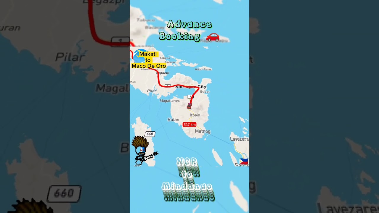 By Land travel NCR To MINDANAO #travel #shorts