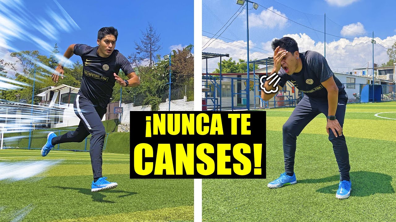 NUNCA CANSARTE EN EL FUTBOL | 5 SÚPER TIPS CLAVE para tus partidos ⚽️⚡️