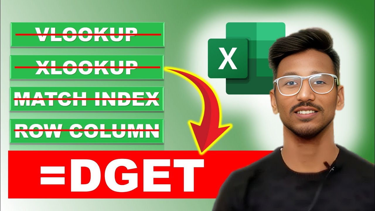How to use DGET Formula in Excel | DGET Formula in Excel | Excel Formula #excel