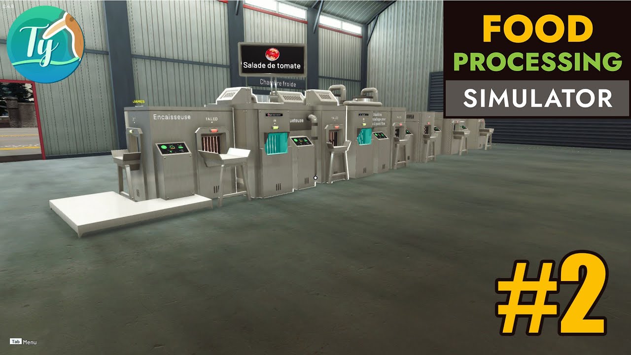 Food Processing Simulator:Je donne une seconde chance au jeu… et les salades de tomates s’enchaînent