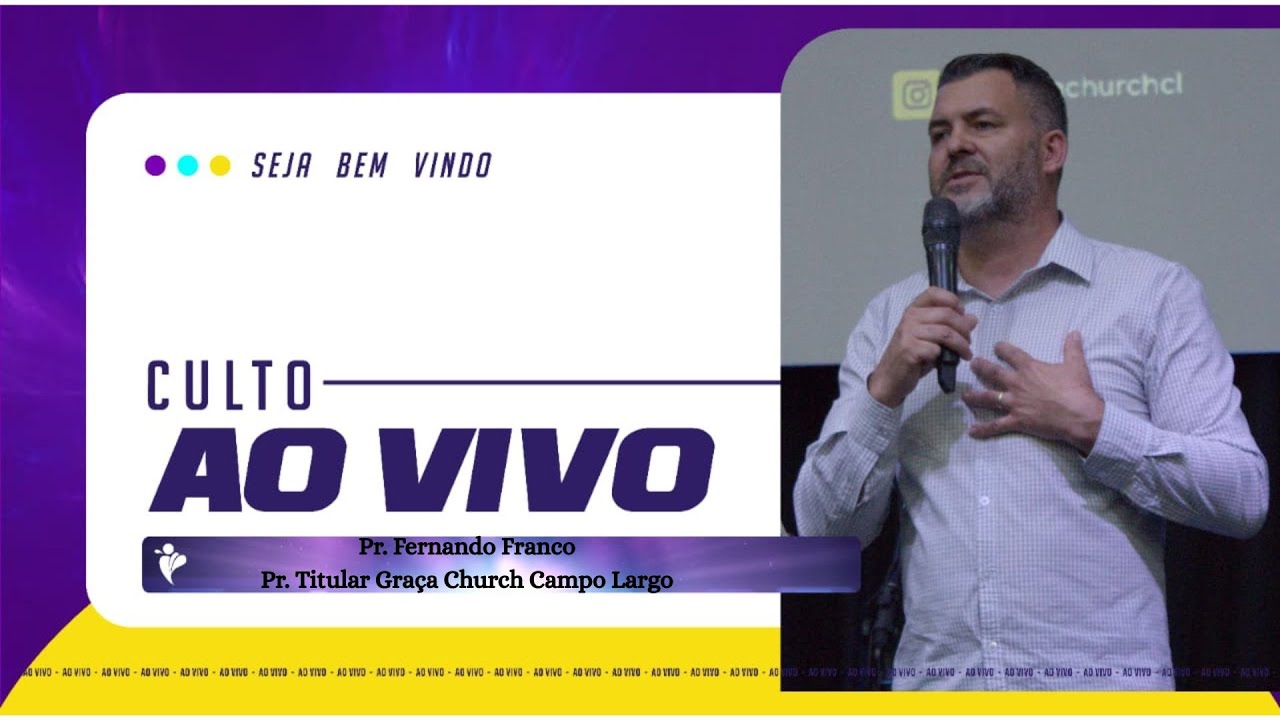 Culto de Domingo Graça Church Campo Largo (25/01/26)