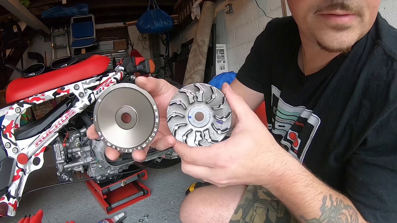 Honda Ruckus NCY drive face ... cheap addition to gain MPH??