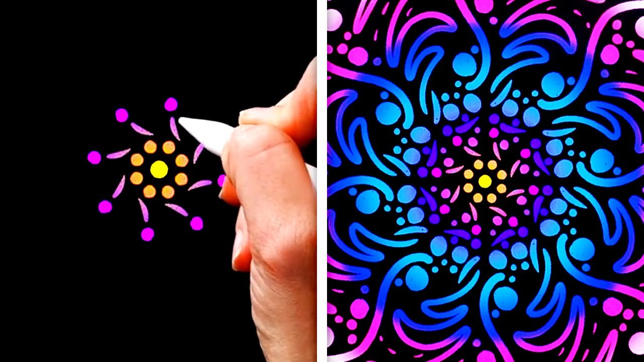 19 IDEIAS DE DESENHOS HIPNOTIZANTES QUE TE AJUDARÃO A RELAXAR