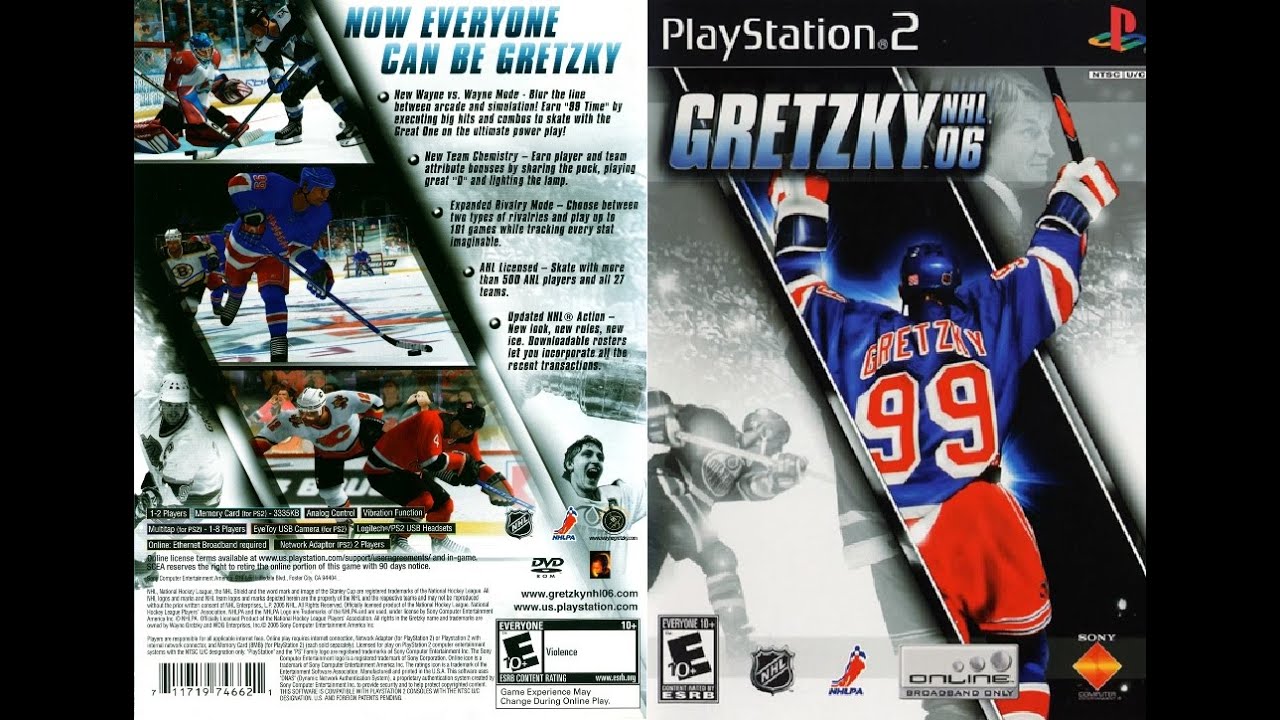 Gretzky NHL 2006 (PlayStation 2) - Western All-Stars vs. Eastern All-Stars