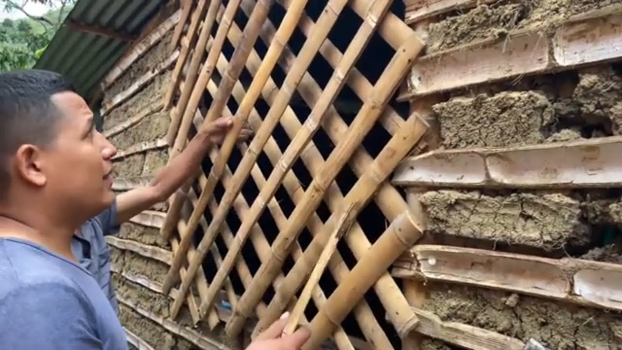 👉Cómo HACER una ventana de BAMBU o guadua en el Campo