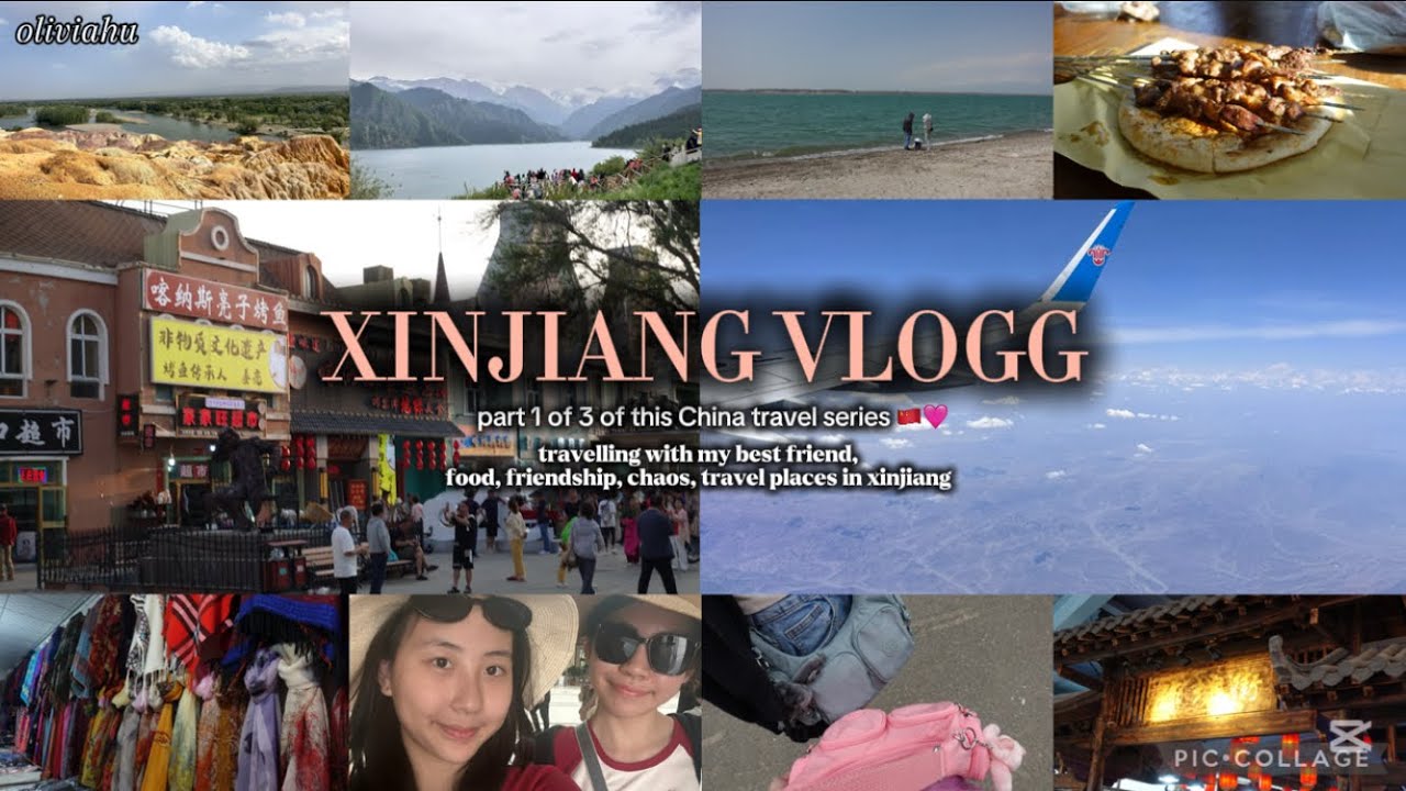 XINJIANG TRAVEL VLOG ~ (part one)🩷🙀🇨🇳| travel with best friend, food, friendship, scenery