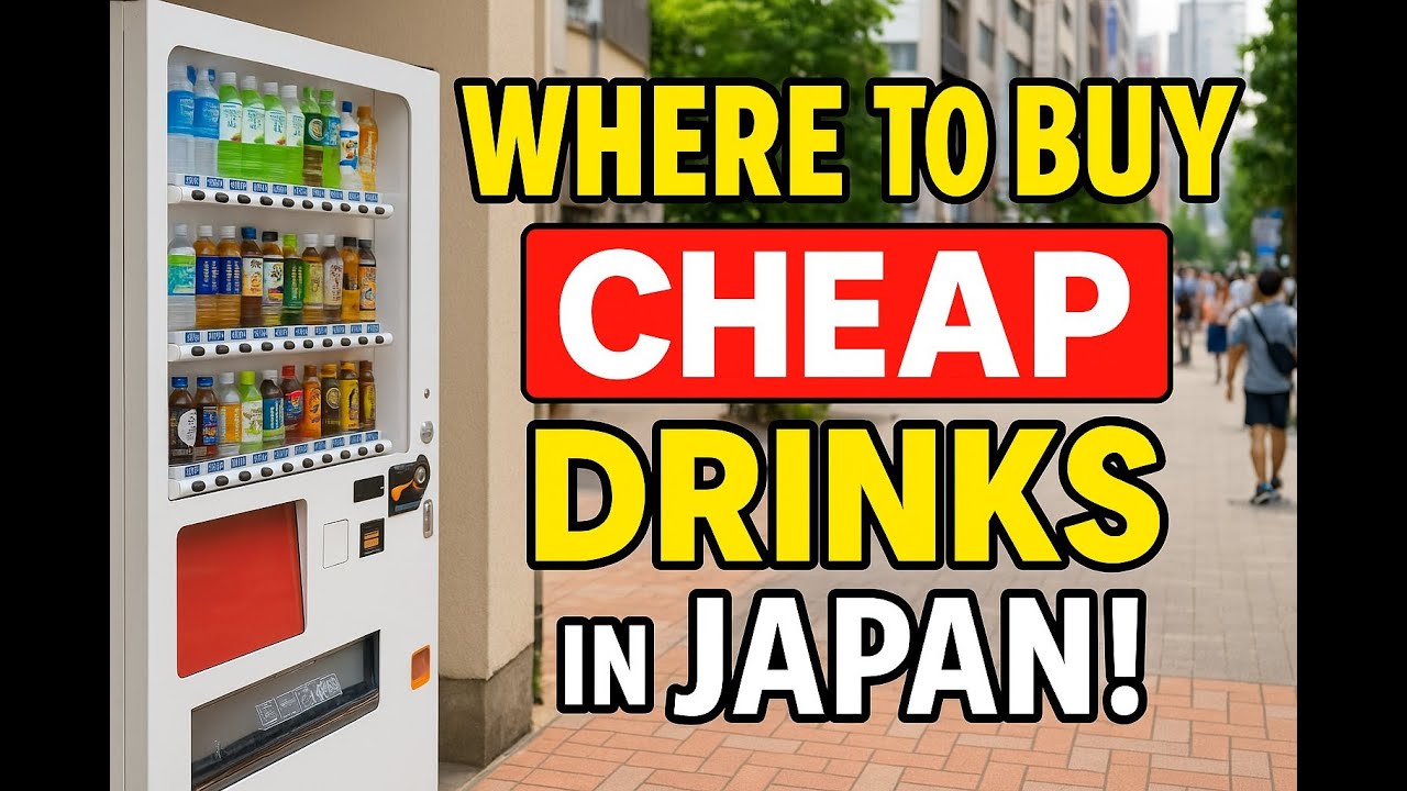 Where to Buy Drinks in Japan (for Cheap!) | Things to Know Before Coming to Japan Ep.1