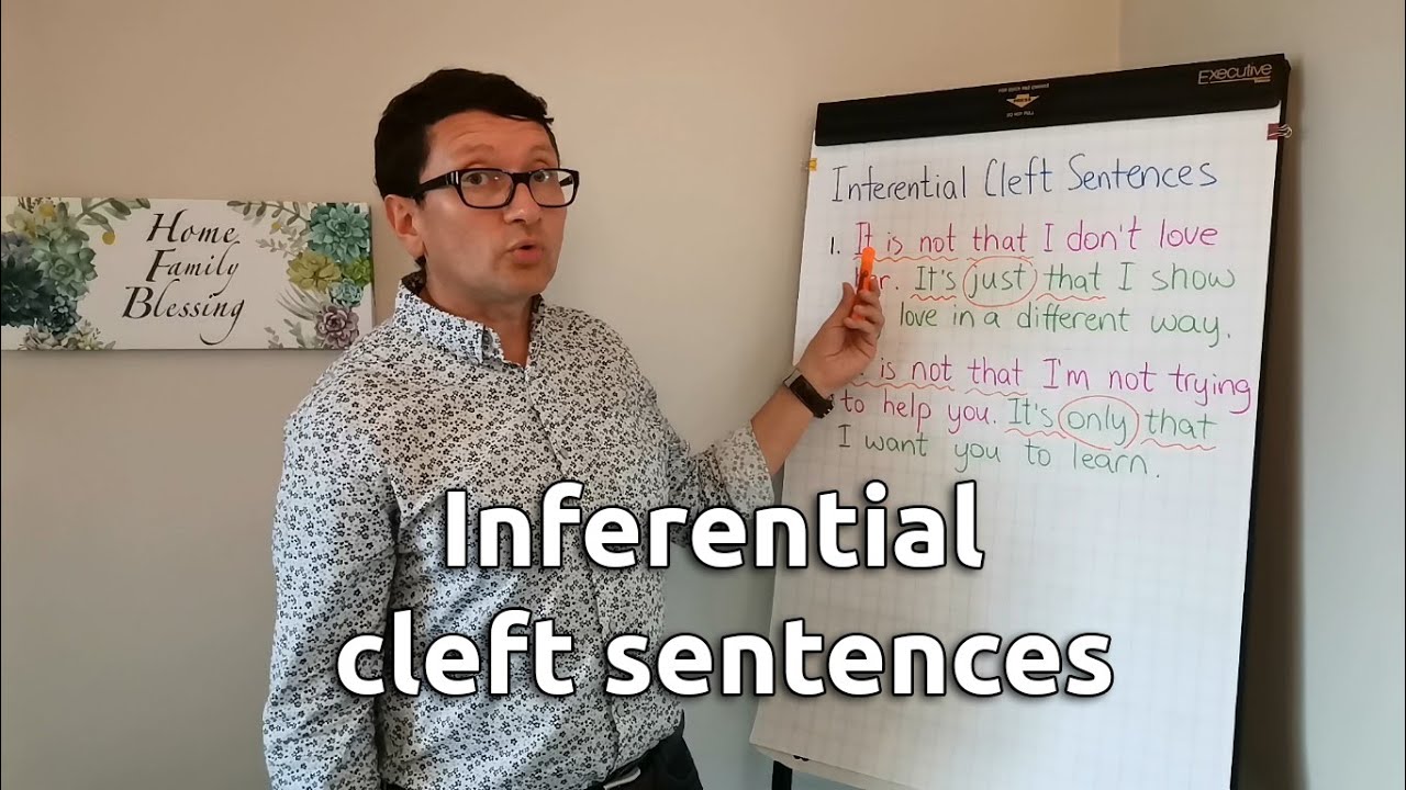 Inferential Cleft Sentences – способ уточнить свои намерения