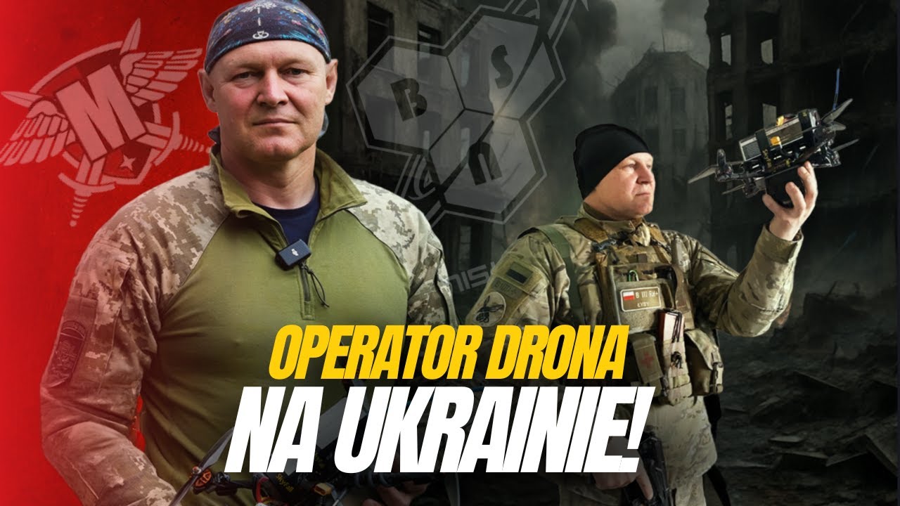 JAK DRONY KONTROLUJĄ WOJNĘ NA UKRAINIE? OPERATOR DRONA NA WOJNIE - SEBASTIAN 