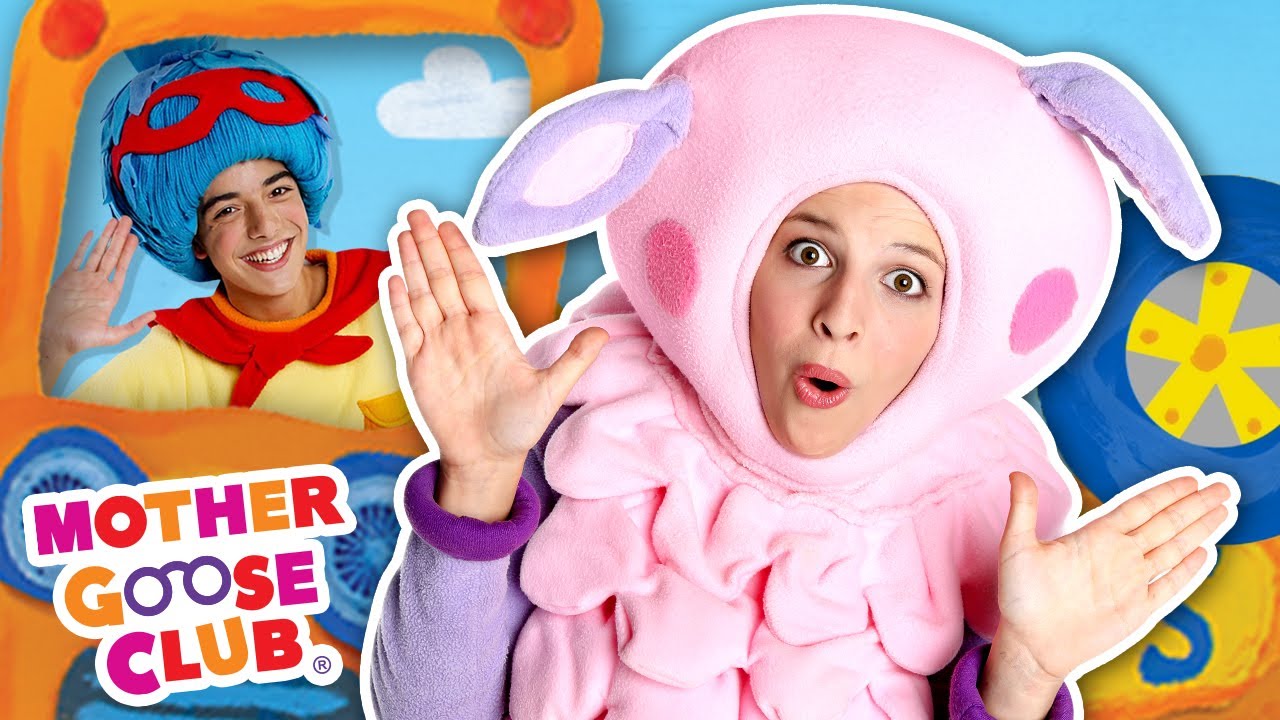 The Wheels on the Bus + More | Mother Goose Club Nursery Rhymes