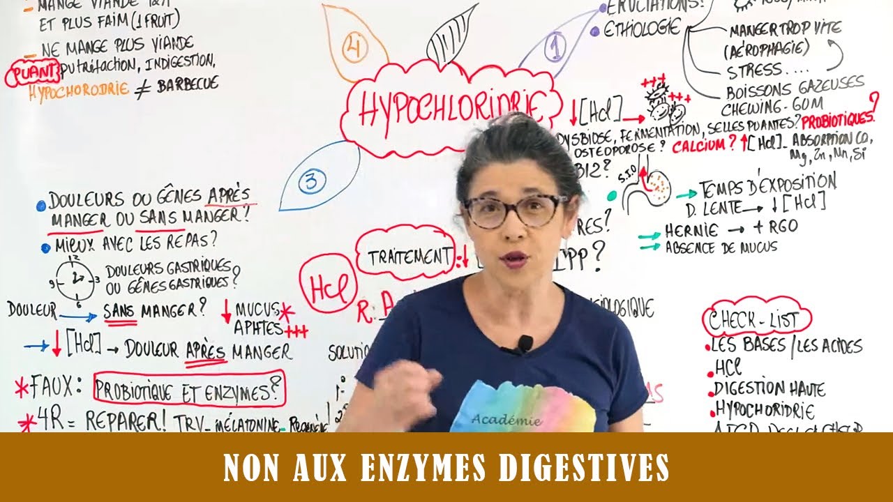 NON AUX ENZYMES DIGESTIVES!