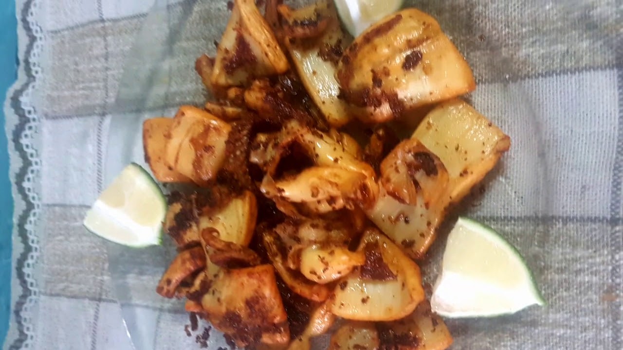JINSI YA KUMPIKA NGISI WA KUKAANGA/CALAMARI FRY