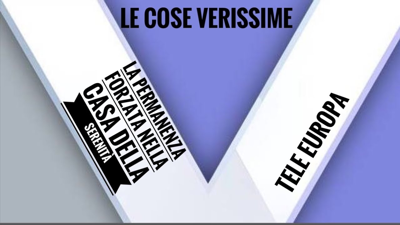 Le cose verissime. La mia permanenza forzata alla casa della serenità