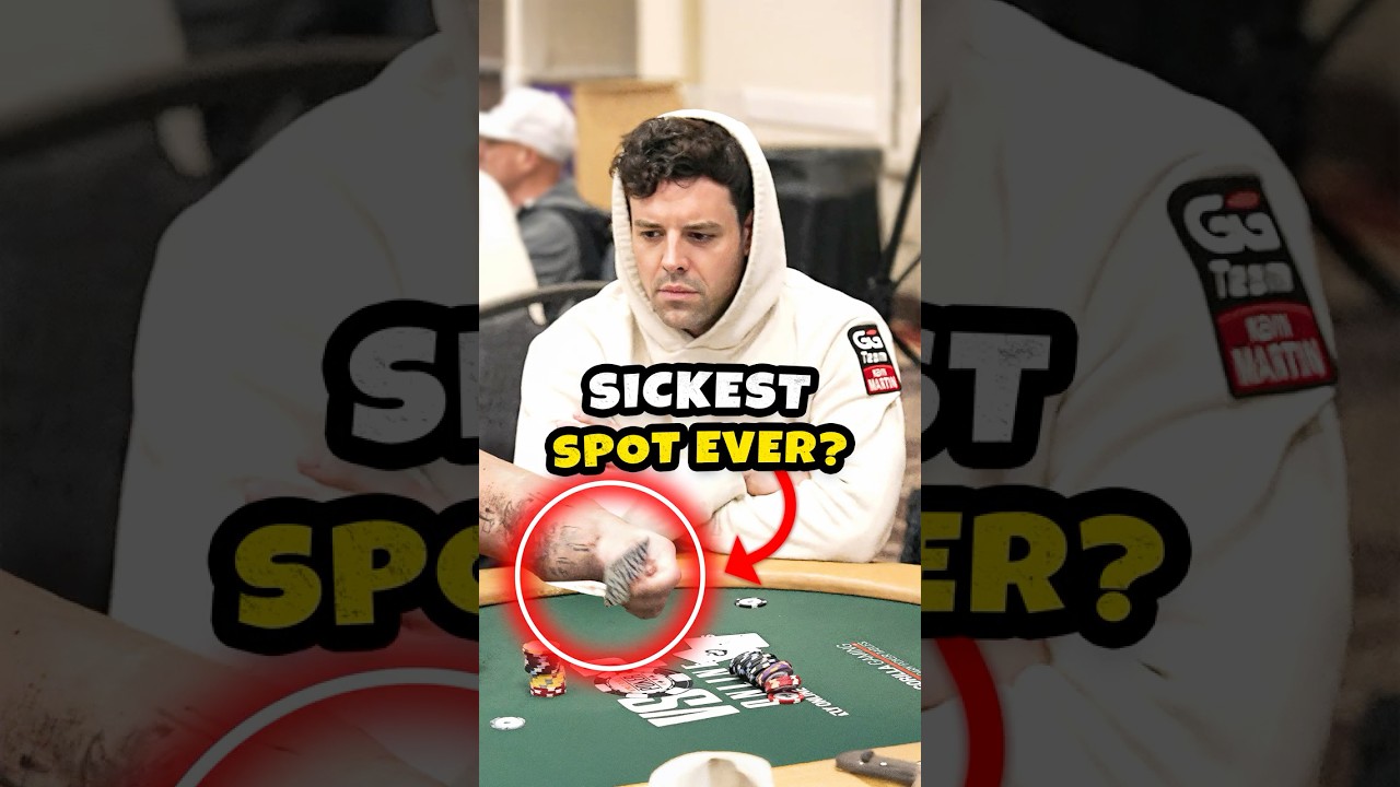 The SICKEST Spot in WSOP History 😱 