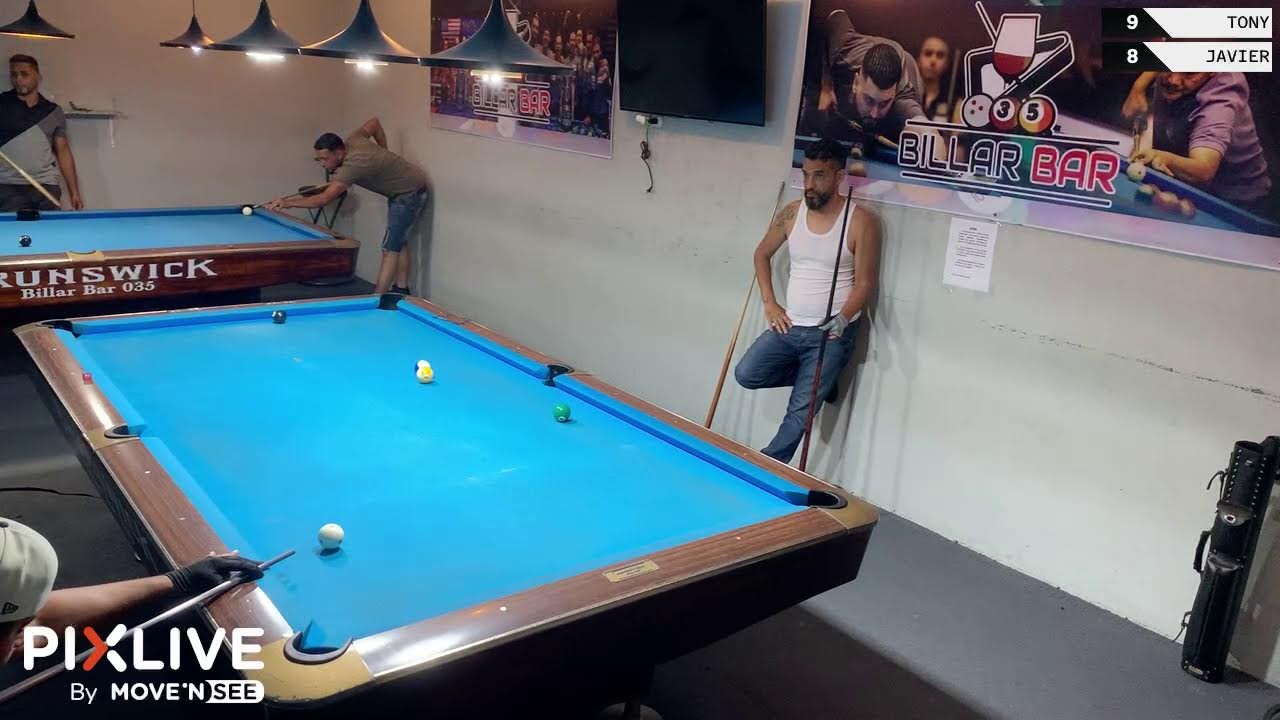 Tony 🆚 Javier. Jugada de bola 10 parejo