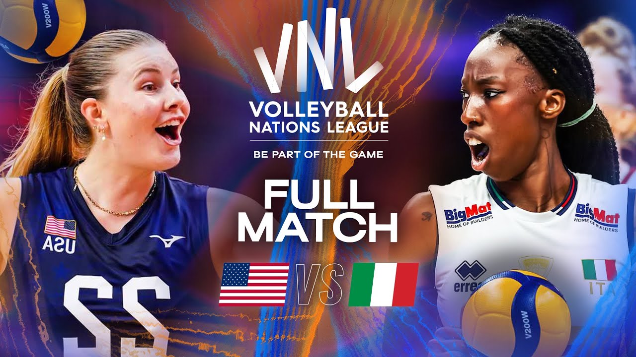 USA 🇺🇸 vs. Italy 🇮🇹 | VNL 2025 - Full Match | Week 1