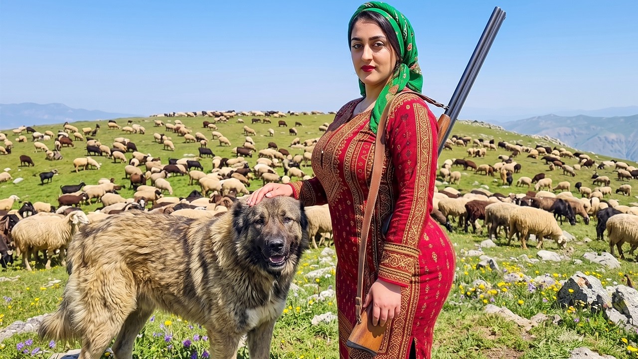 IRAN nomadic life | daily routine village life of Iran | Nomadic lifestyle of Iran