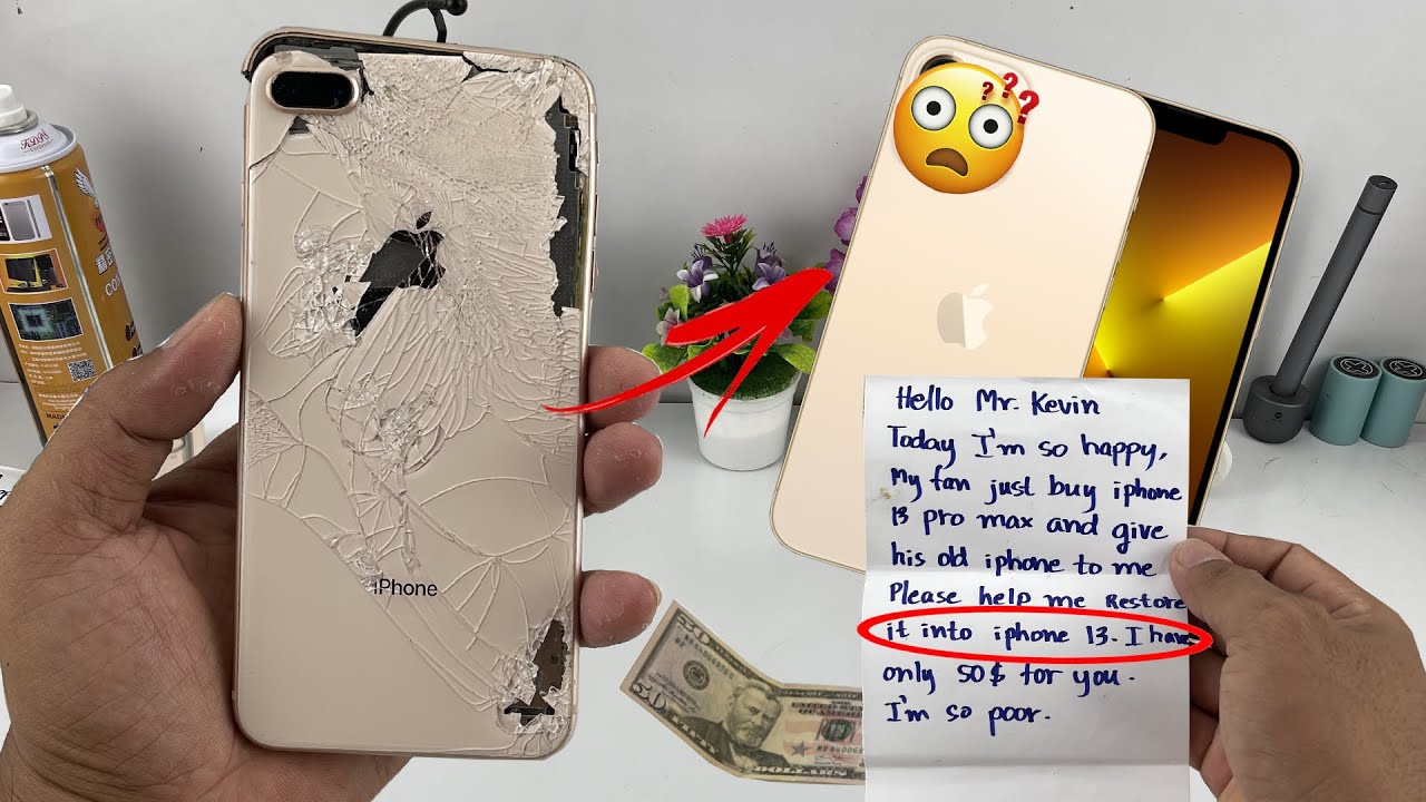 Как превратить сломанный iPhone 8 Plus в совершенно новый iPhone 13 серии