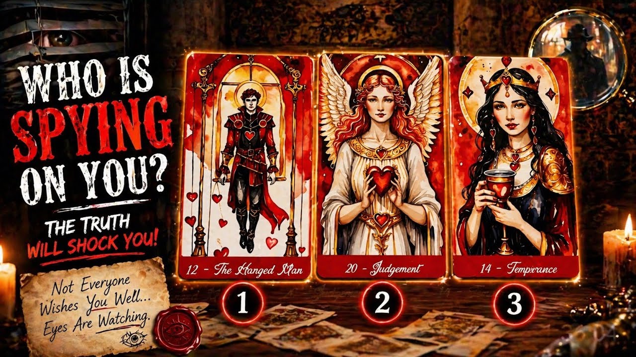 WHO IS SPYING/SNOOPING ON YOU & WHY? pick a card tarot ✨️ timeless ✨️ 🧿🕵️‍♀️🧿