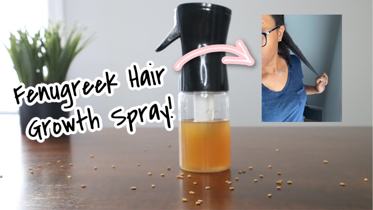 DIY Fenugreek and Aloe Hair Spray | Grow Your Hair Faster with Fenugreek Seeds!