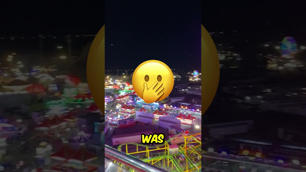 He Made The Carnival Ride Break..😱