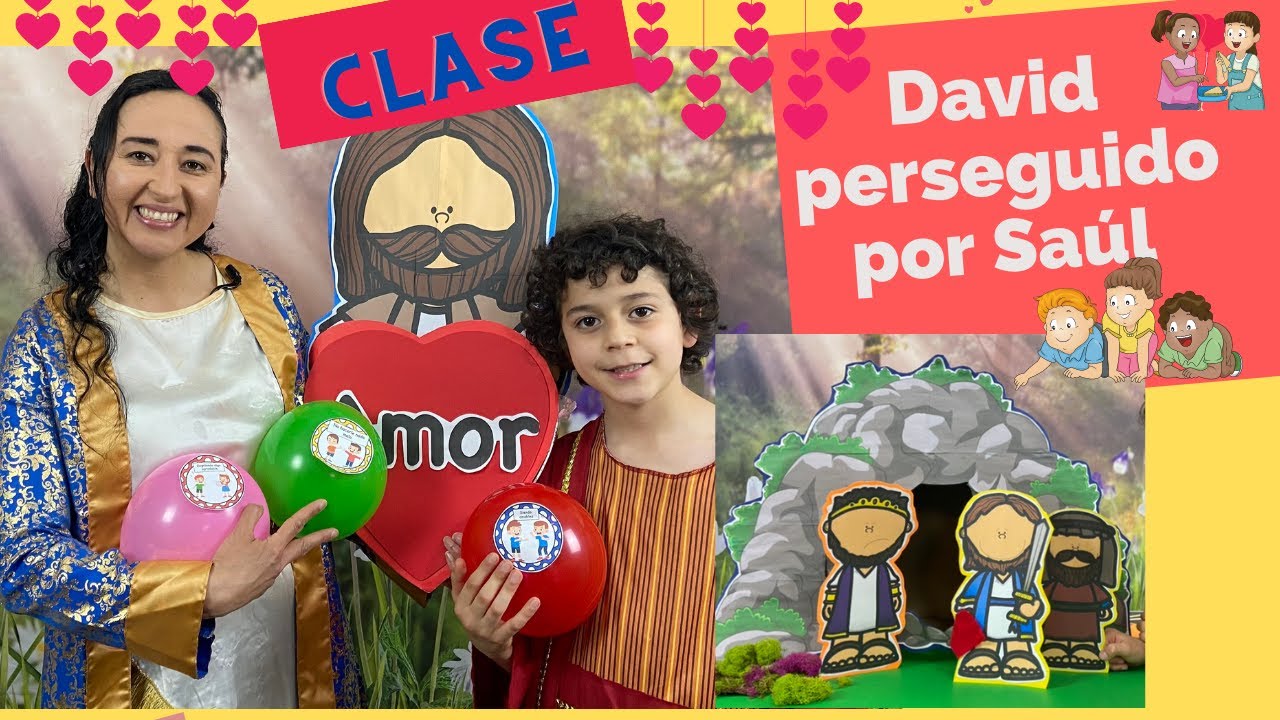 INFANTES-ATRAPADO EN UNA CUEVA-CLASE-DAVID PERSEGUIDO POR SAUL-LECCION 3 SEGUNDO TRIMESTRE 2025