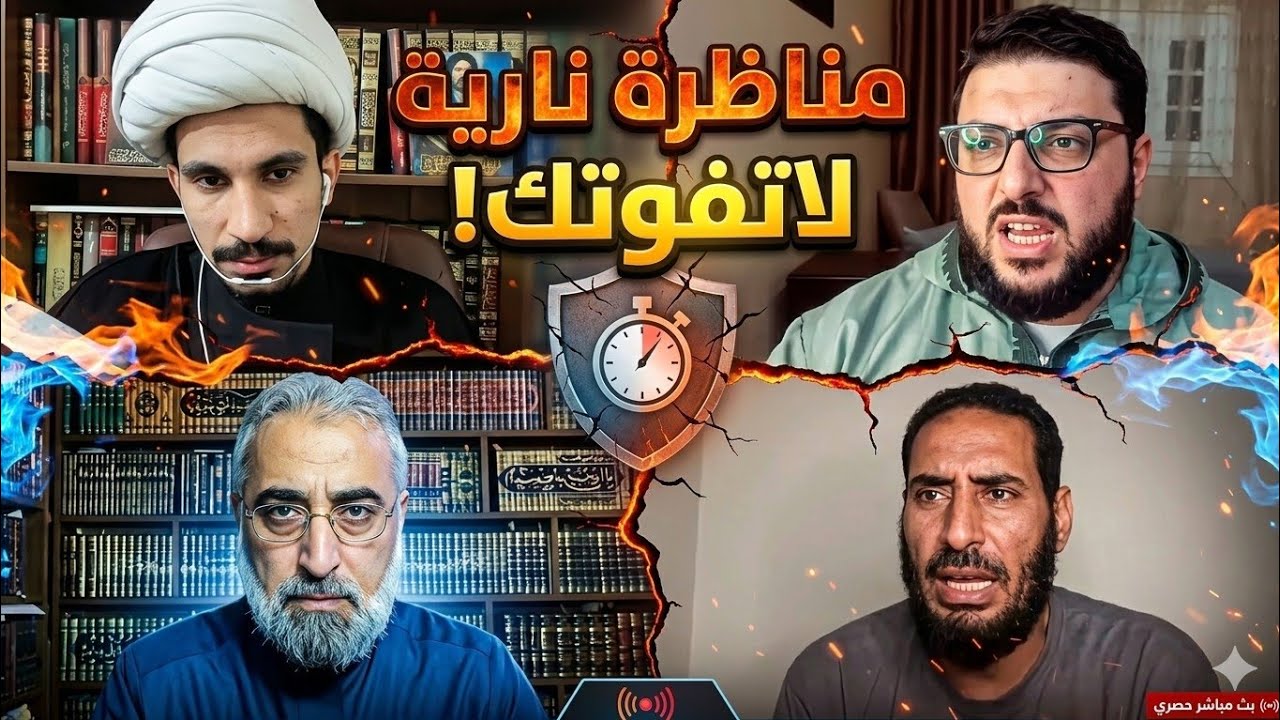 إحراج شديد لأبي عمر الشرقاوي وابوالصالح الأزهري الفاتح مع مجتبى الزركوشي وزين العابدين التميمي…!🔥