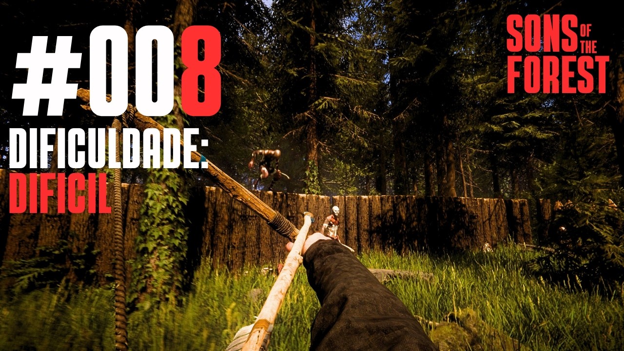 SOBREVIVÊNCIA EXTREMA! | Sons of the Forest no MODO DIFÍCIL (EP.8)