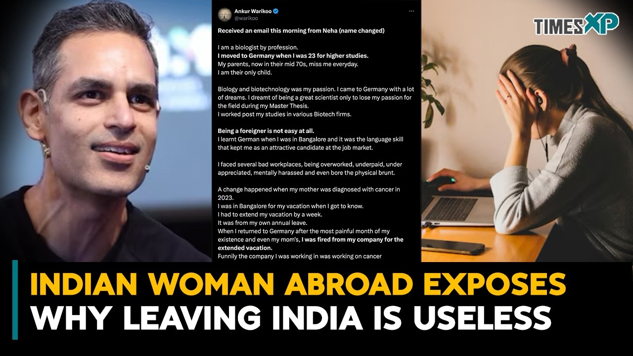 Indian Woman in Germany Shares Why Leaving India Is Not Worth It