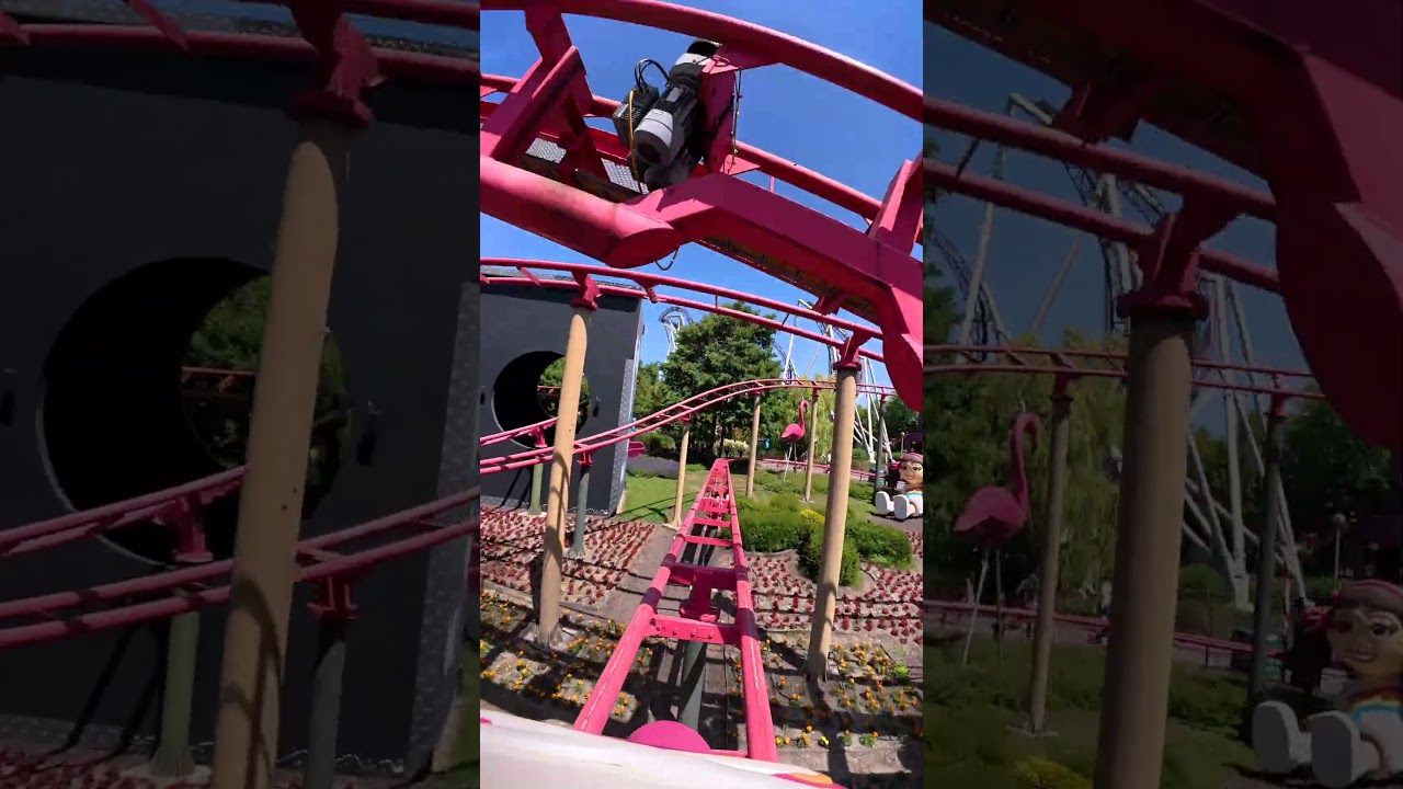 We have to post a kiddie coaster every once and a while... #kidscoaster #themepark #rollercoaster